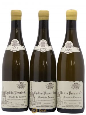 Chablis 1er Cru Montée de Tonnerre Raveneau (Domaine)  2009 - Lot of 3 Bottles