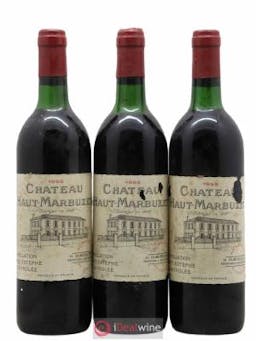 Château Haut Marbuzet  1995 - Lot of 3 Bottles