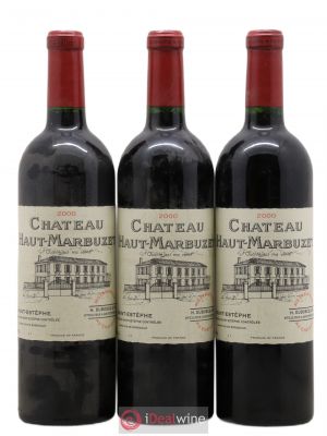 Château Haut Marbuzet  2000 - Lot of 3 Bottles