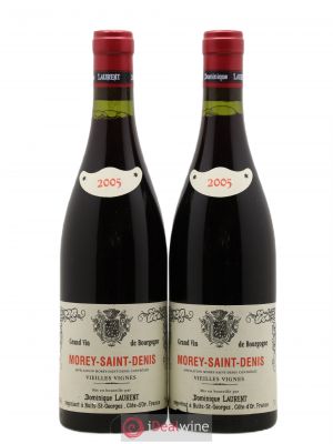 Morey Saint-Denis Vieilles Vignes Dominique Laurent 2005 - Lot of 2 Bottles