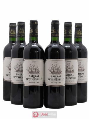Amiral de Beychevelle Second Vin  2009 - Lot de 6 Bouteilles