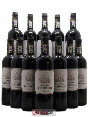 Bouteille Amiral de Beychevelle Second Vin  2016 - Lot de 12 Bouteilles