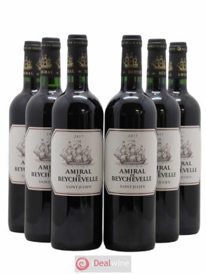 Amiral de Beychevelle Second Vin  2017 - Lot de 6 Bouteilles