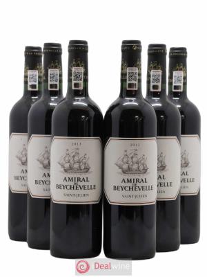 Amiral de Beychevelle Second Vin  2013 - Lot de 6 Bouteilles