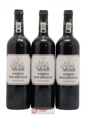 Amiral de Beychevelle Second Vin  2013 - Lot of 3 Bottles