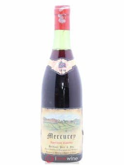 Mercurey Berthault Pere Et Fils 1978 - Lot of 1 Bottle