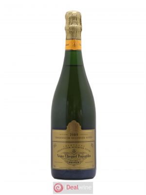 Vintage Réserve Veuve Clicquot Ponsardin Vintage Trilennium Reserved Cuvée 1989 - Lot of 1 Bottle