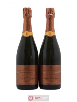 Vintage Rosé Veuve Clicquot Ponsardin Trilennium Reserved Cuvée  1989 - Lot of 2 Bottles