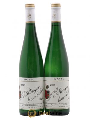 Allemagne Mosel-Saar Wiltinger Braune Kupp Auslese Egon Muller 2015 - Lot of 2 Bottles