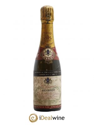 Brut Millésimé Henriot  1959 - Posten von 1 Demi-Flasche