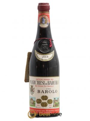 Barolo DOCG Marchesi di Barolo 1959 - Lot de 1 Bottiglia