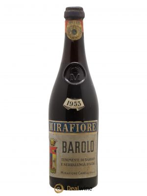 Barolo DOCG Mirafiore 1953 - Lot of 1 Bottle