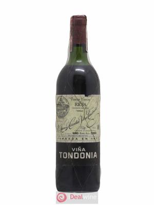 Rioja DOCa Vina Tondonia Reserva R. Lopez de Heredia  1992 - Lot de 1 Bouteille