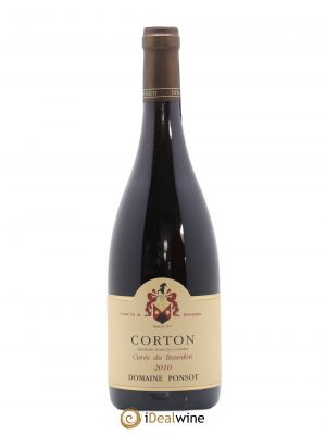 Corton Grand Cru Cuvée du Bourdon Ponsot (Domaine)  2010 - Lot of 1 Bottle