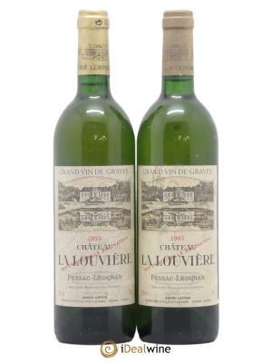 Château la Louvière  1995 - Lot of 2 Bottles