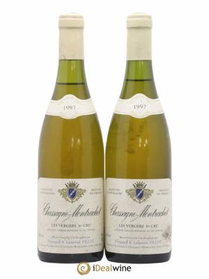 Chassagne-Montrachet 1er Cru Les Vergers Pillot 1997 - Lot de 2 Bouteilles