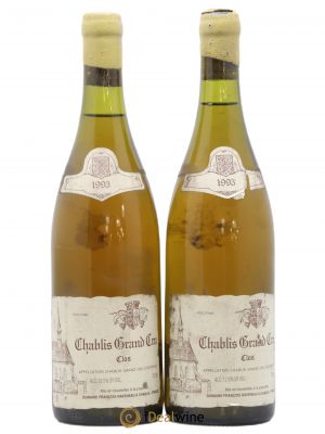 Chablis Grand Cru Clos Raveneau (Domaine)  1993 - Lot of 2 Bottles
