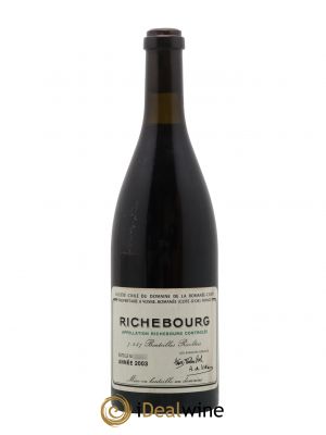 Richebourg Grand Cru Domaine de la Romanée-Conti 2003 - Lot de 1 Bottle