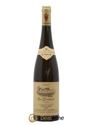 Alsace Pinot Gris Clos Windsbuhl Zind-Humbrecht (Domaine) 2000