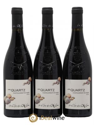 Châteauneuf-du-Pape Les Quartz Clos du Caillou 2016 - Lot de 3 Bottiglie