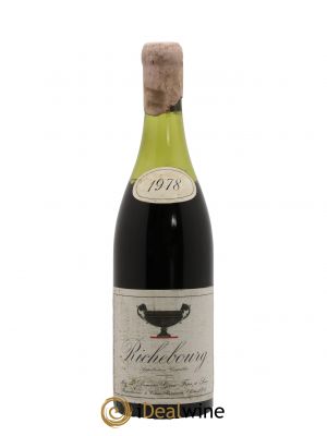 Richebourg Grand Cru Gros Frère & Soeur 1978 - Lot de 1 Bottle