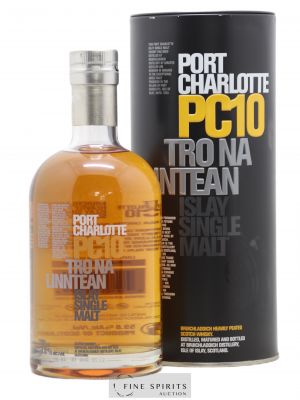 Port Charlotte Of. PC10 One of 6000 Tro Na Linntean  - Lot of 1 Bottle