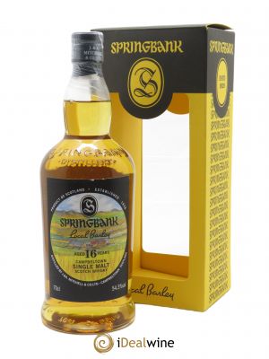 Springbank 16 years 1999 Of. Local Barley One of 9000 - bottled 2016   - Lot de 1 Bouteille
