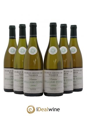 Chablis Grand Cru Valmur William Fèvre (Domaine) 2006 - Lot de 6 Bottles