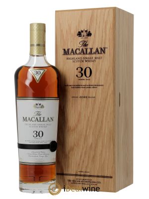 Whisky Macallan (The) 30 years Of. Sherry Oak Casks (70cl)  - Lot de 1 Bouteille
