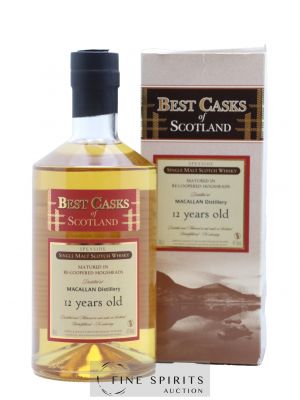 Macallan (The) 12 years Jean Boyer Best Casks of Scotland Re-Coopered Hogsheads matured   - Lot of 1 Bottle