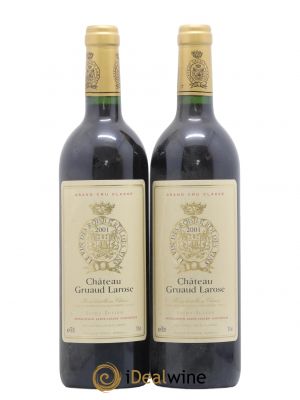 Château Gruaud Larose 2ème Grand Cru Classé  2001 - Lot of 2 Bottles
