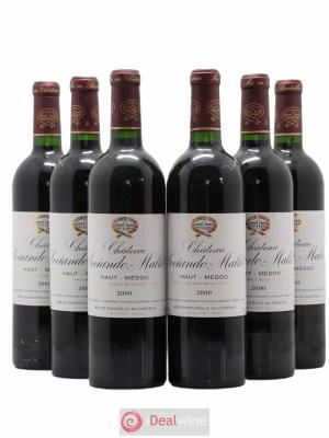 Château Sociando Mallet  2000 - Lot de 6 Bouteilles