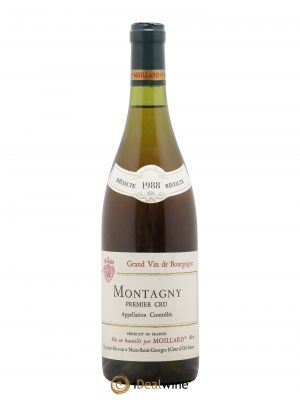 Montagny 1er Cru Château Moillard 1988 - Lot of 1 Bottle