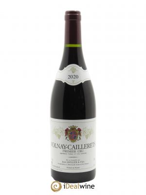 Volnay 1er Cru Les Caillerets Jean Javillier & Fils 2020 - Lot de 1 Bottle