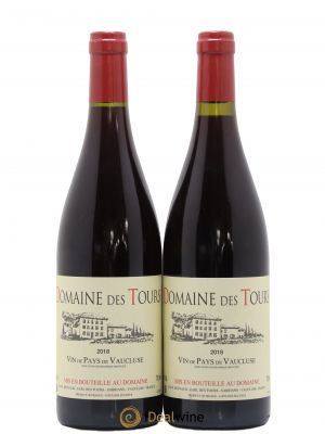 IGP Vaucluse (Vin de Pays de Vaucluse) Domaine des Tours E.Reynaud  2018 - Lot de 2 Bouteilles