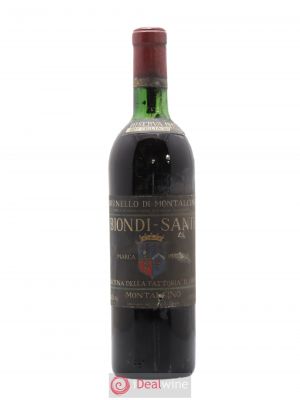 Brunello di Montalcino DOC Riserva Famille Biondi-Santi  1969 - Lot of 1 Bottle