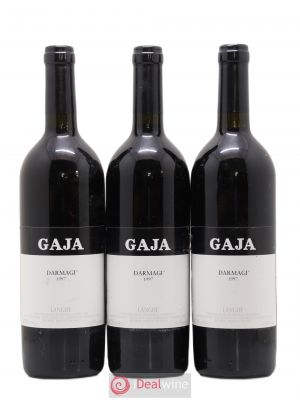 Langhe Darmagi Angelo Gaja  1997 - Lot of 3 Bottles