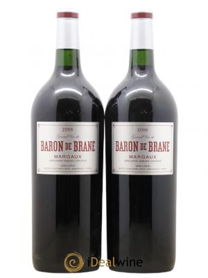 Baron de Brane Second Vin  2006 - Lot of 2 Magnums