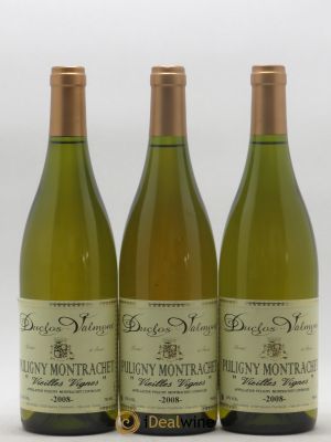 Puligny-Montrachet Vieilles Vignes Domaine Duclos Valmont (sans prix de réserve) 2008 - Lot de 3 Bouteilles