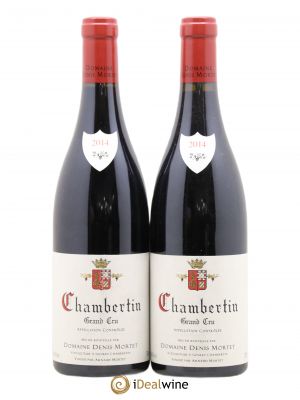 Chambertin Grand Cru Denis Mortet (Domaine)  2014 - Lot of 2 Bottles
