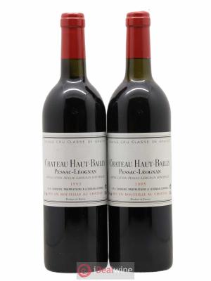 Château Haut-Bailly Cru Classé de Graves  1993 - Lot de 2 Bouteilles