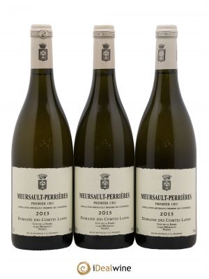 Meursault 1er Cru Perrières Comtes Lafon (Domaine des)  2015 - Lot of 3 Bottles