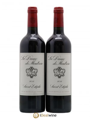 La Dame de Montrose Second Vin  2014 - Lot of 2 Bottles