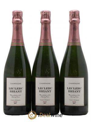 Extra Brut Rosé Leclerc Briant   - Lot de 3 Bouteilles