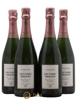 Extra Brut Rosé Leclerc Briant ---- - Lot de 4 Flaschen