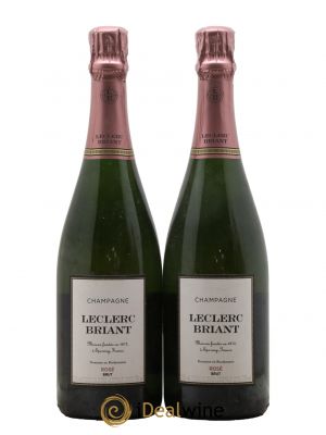 Extra Brut Rosé Leclerc Briant   - Lot of 2 Bottles