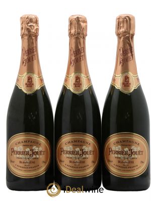 Champagne Blason Rosé de Perrier Jouët  - Lot of 3 Bottles