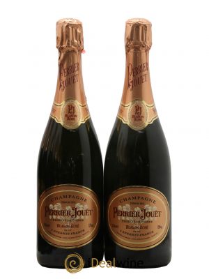 Champagne Blason Rosé de Perrier Jouët  - Lot de 2 Bouteilles