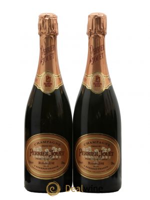 Champagne Blason Rosé de Perrier Jouët ---- - Lot de 2 Bouteilles