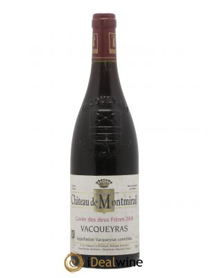 Vacqueyras Cuvee Des Deux Freres Château De Montmirail 2000 - Lot of 1 Bottle